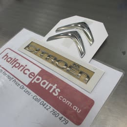 Citroen C4 Genuine Rear Tail Gate Emblem New Part