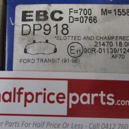 EBC Front Disc Brake Pad Set Suits Ford Transit New Part