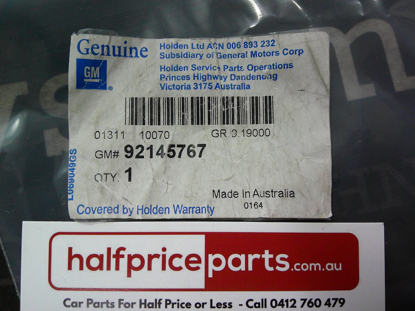 Holden VY Commodore/Statesman Genuine Dehydrator Receiver Bracket New Part