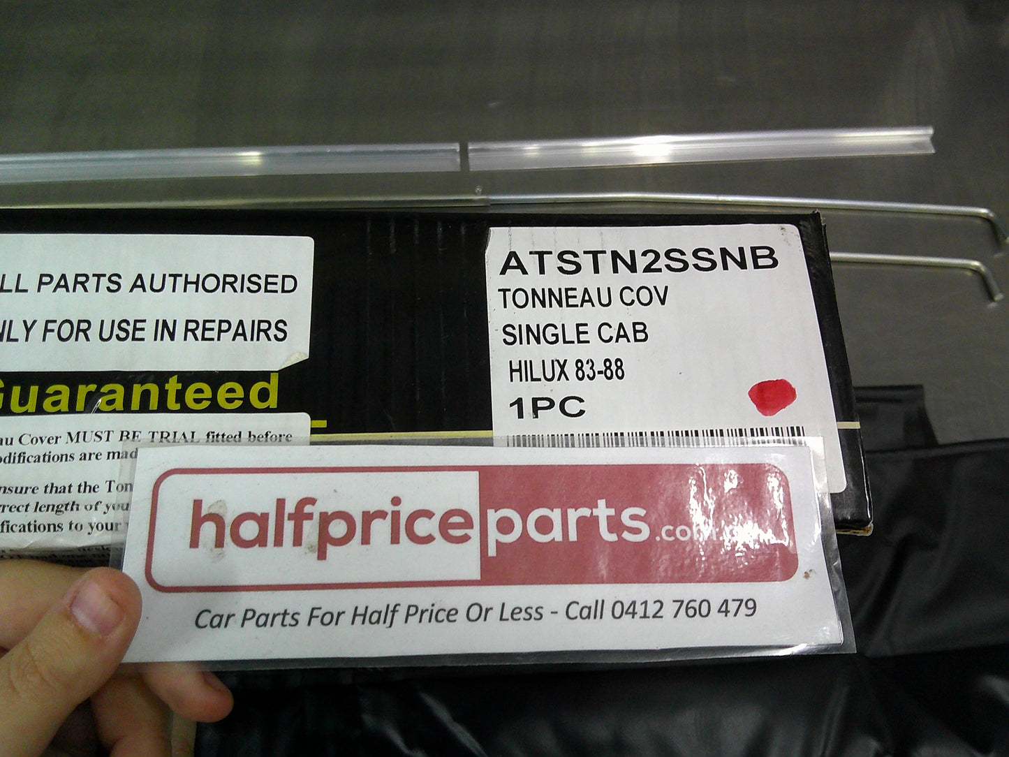 SSS Auto Toyota Hilux Single Cab Tub Tonneau Kit No Sports Bar (Bungee Type) New Part