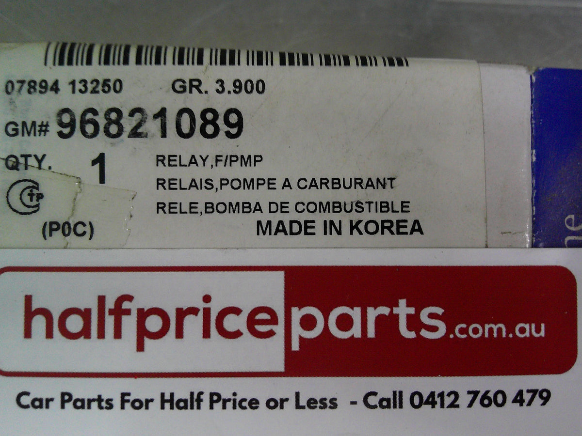 Holden CG Captiva Genuine Under Bonnet Fan Relay Multi Purpose New Part