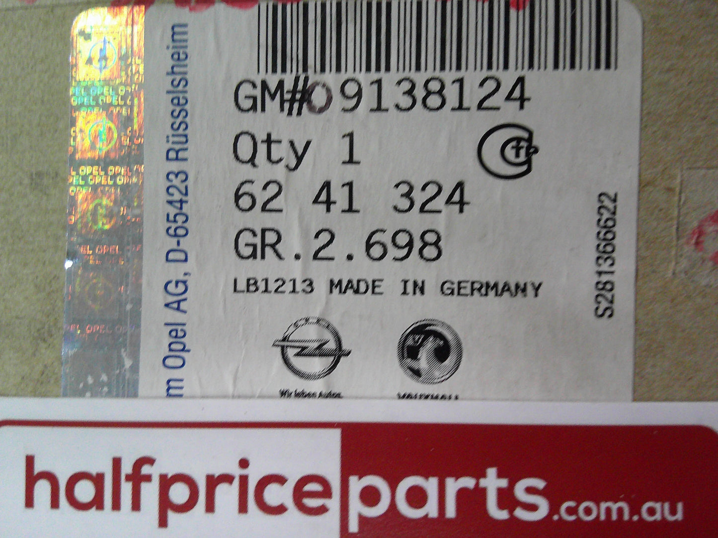 Holden Barina / CX Combo Genuine Light Control Switch Unit New Part