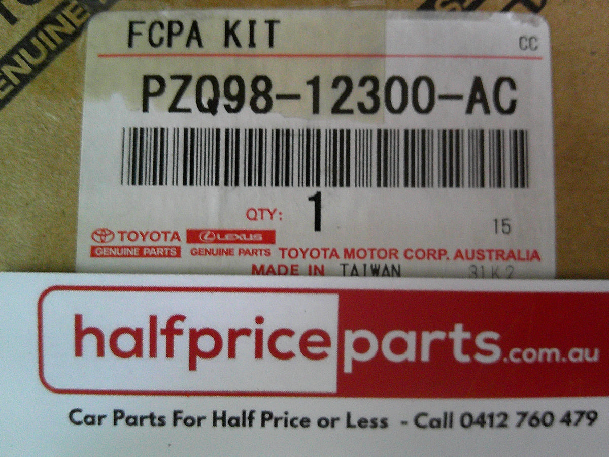 Toyota Corolla Cross/Hybrid Genuine Front Corner Part Assist 2 Head Kit (Glacier White 040) New Part