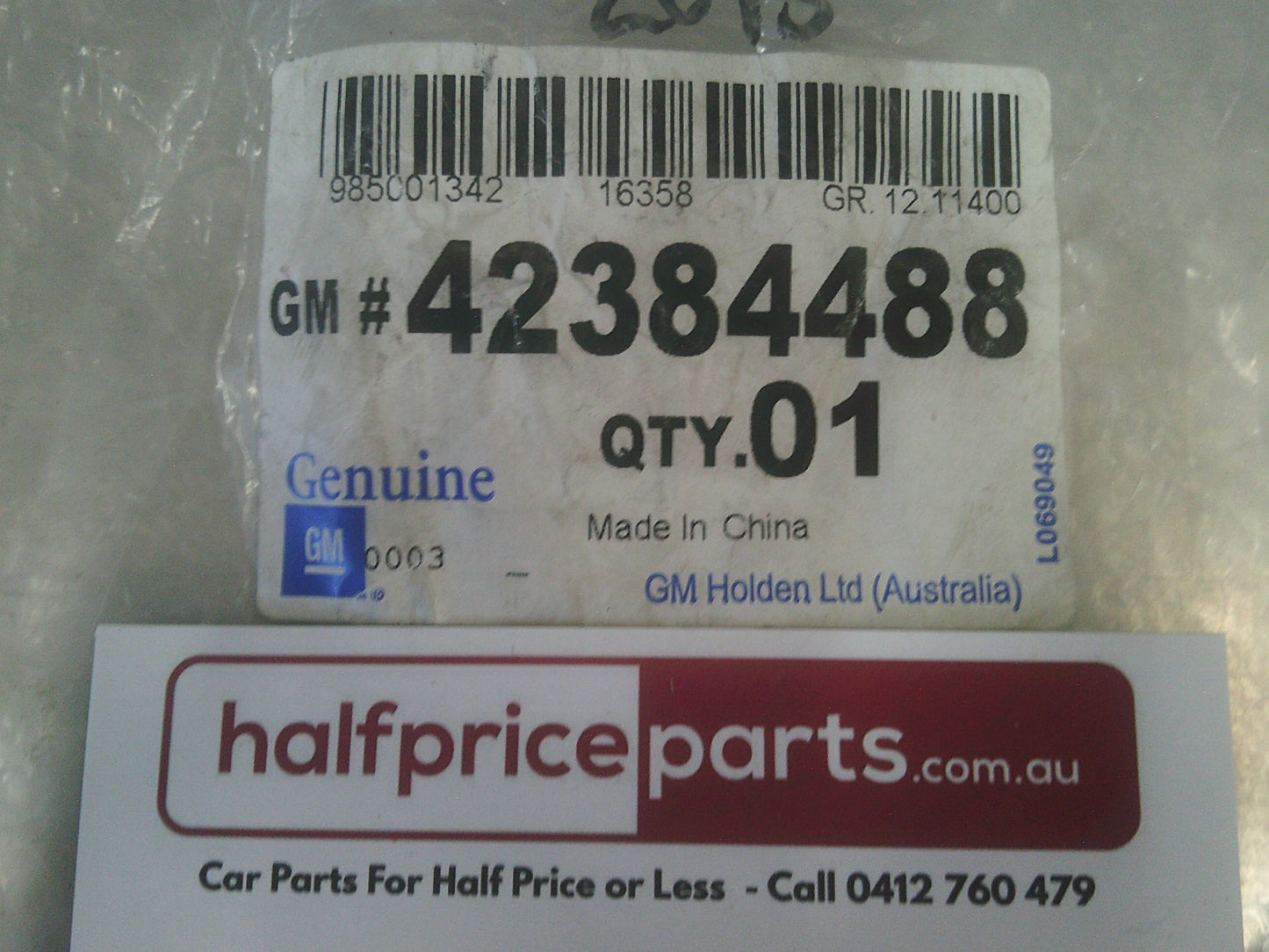 Holden JH Cruze Genuine Roof Wiring Harness New Part