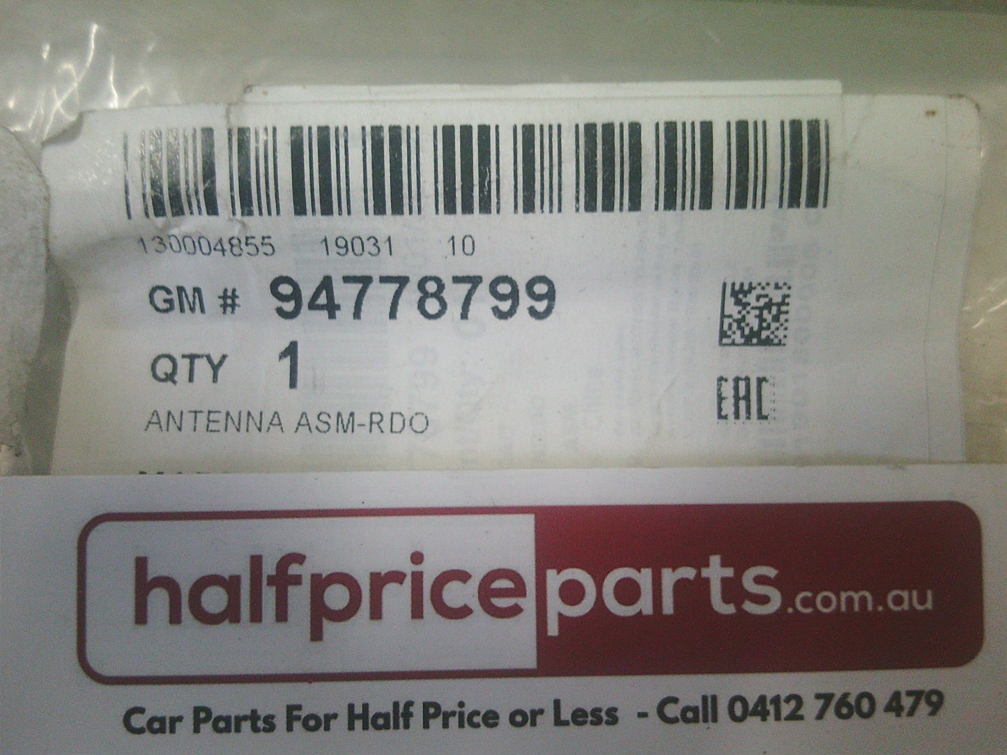 Holden RG Colorado Genuine Roof Antenna 180mm - New Part