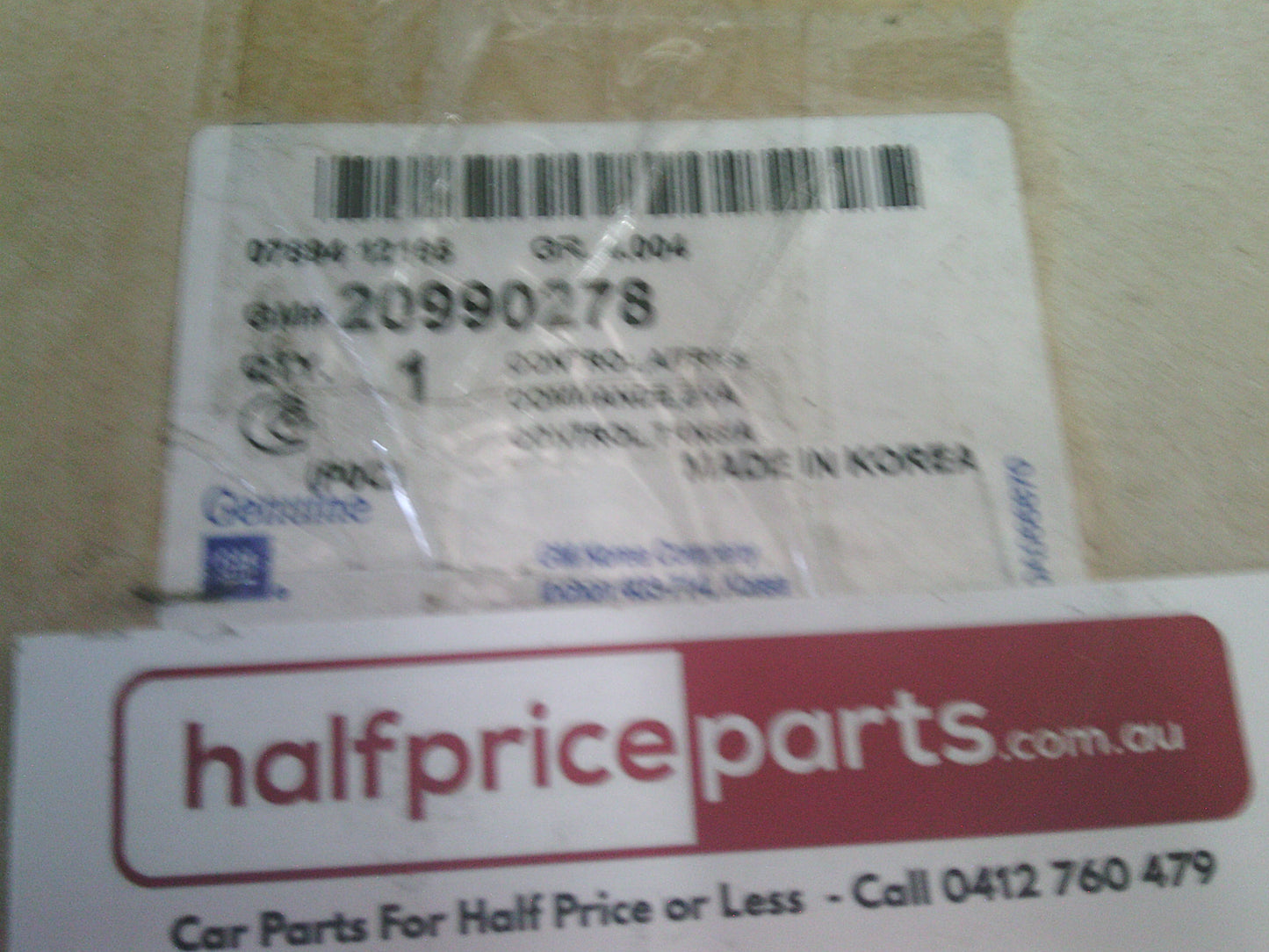 Holden CG Captiva Genuine Automatic Shifter Assembly New Part