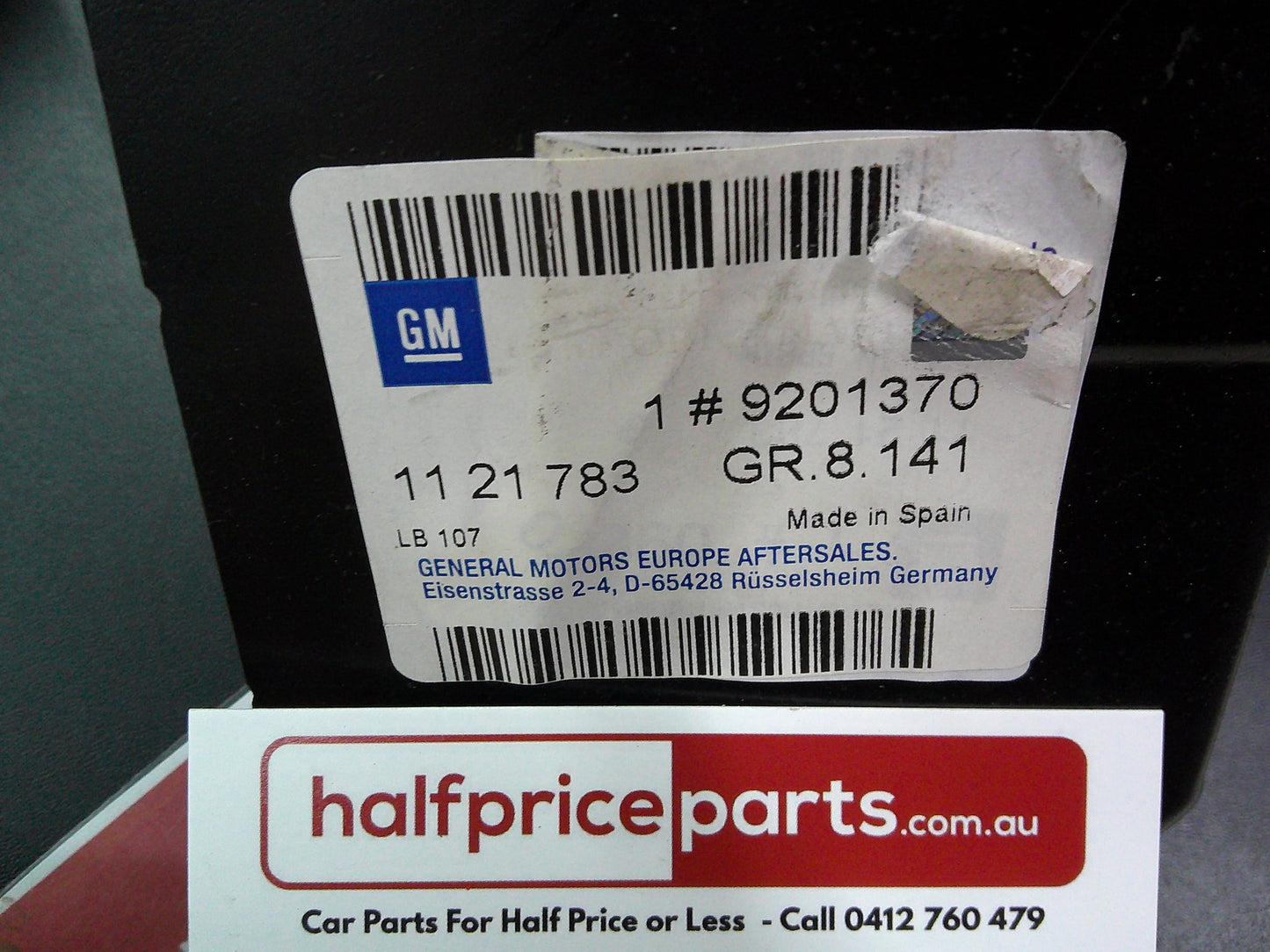Holden Tigra-B/Barina/Combo Genuine Right Hand Rear Wheelhouse Extension New Part