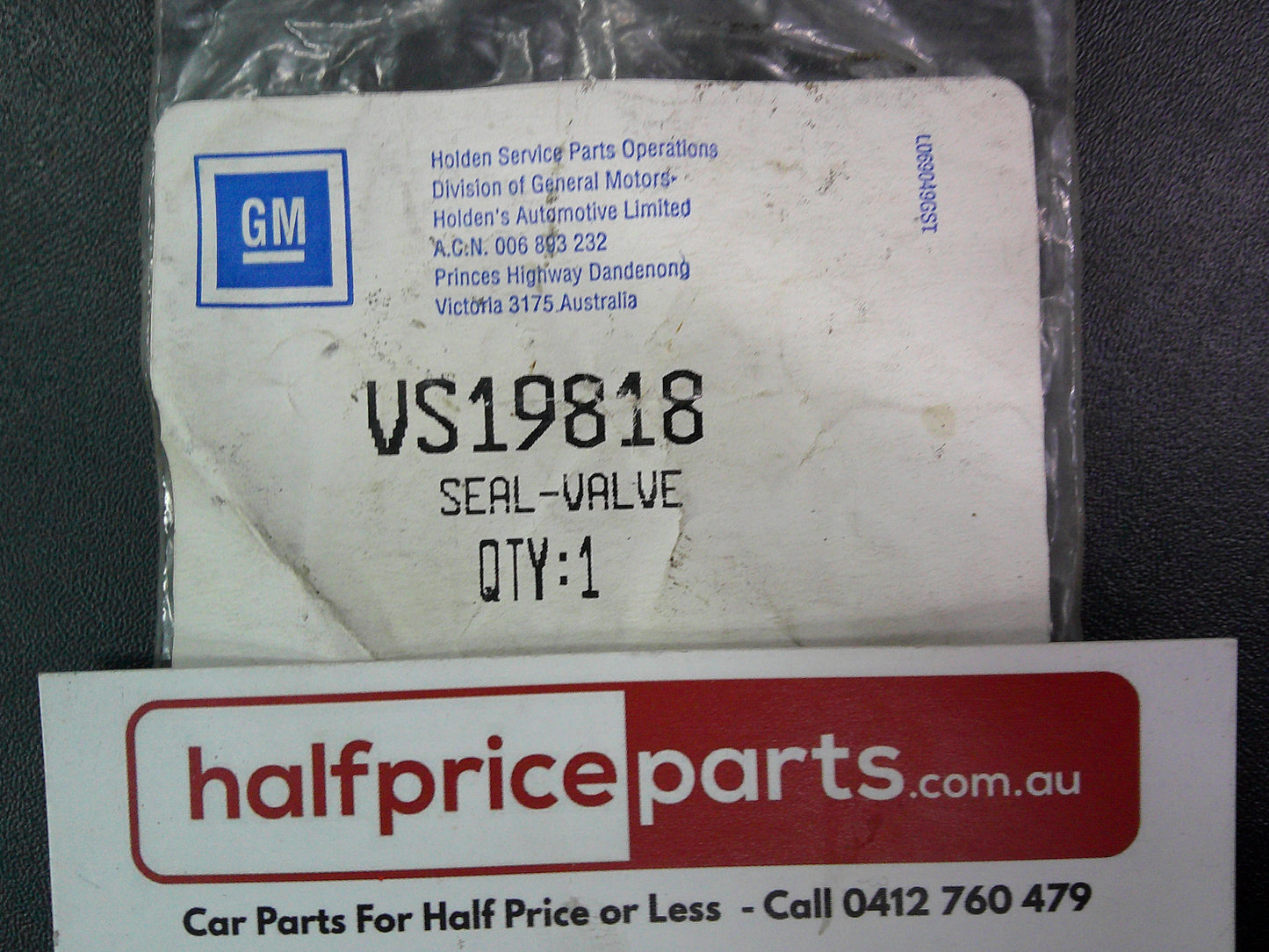 Holden VP Commodore/Calais Genuine Seal New Part