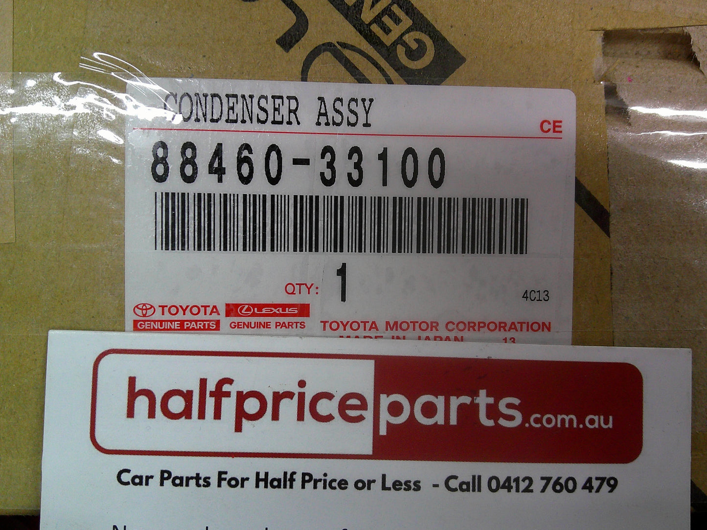 Toyota Camry Genuine Cooler Condenser Assembly New Part