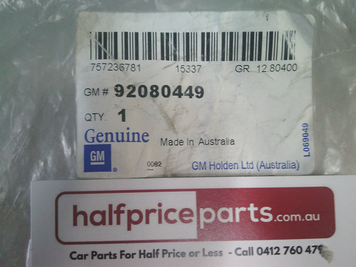 Holden VZ Commodore/Monaro Genuine Passenger Front Guard Bracket New Part