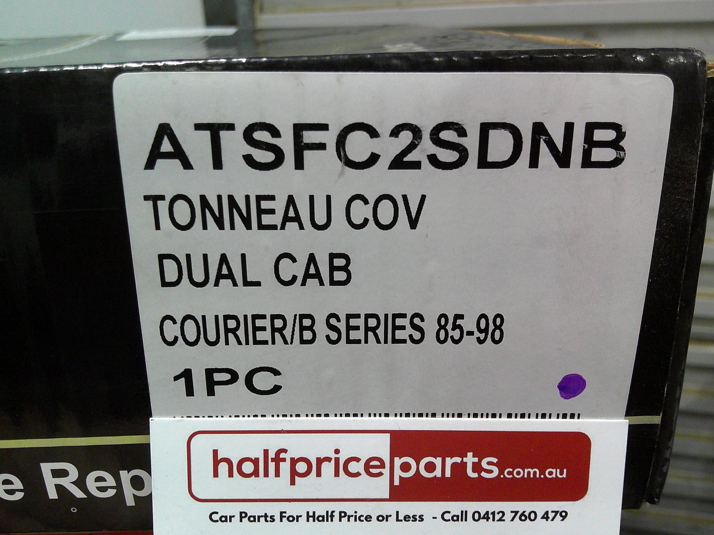 SSS Auto Ford Courier-B Series Bravo Dual Cab Tonneau Cover Kit (Bungee Rope) New Part