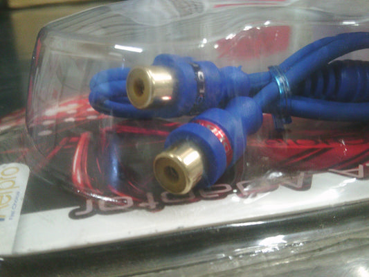 Aerpro AP323A 1M/2F RCA Blue Splitter New Part