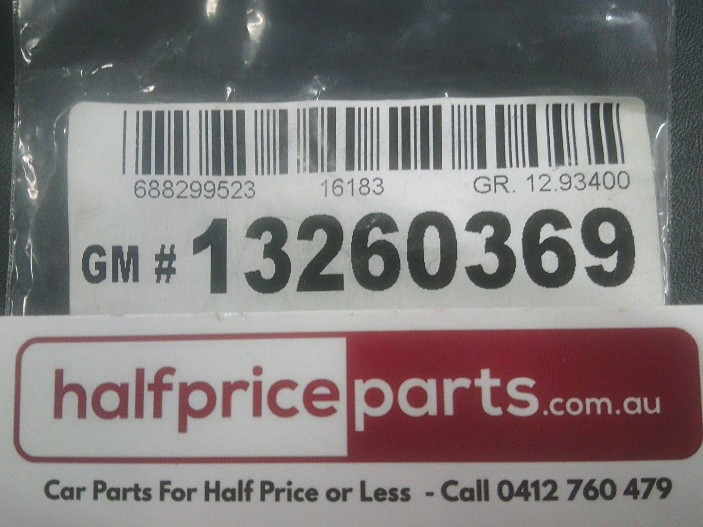 Holden TM Barina Genuine Floor Plug New Part