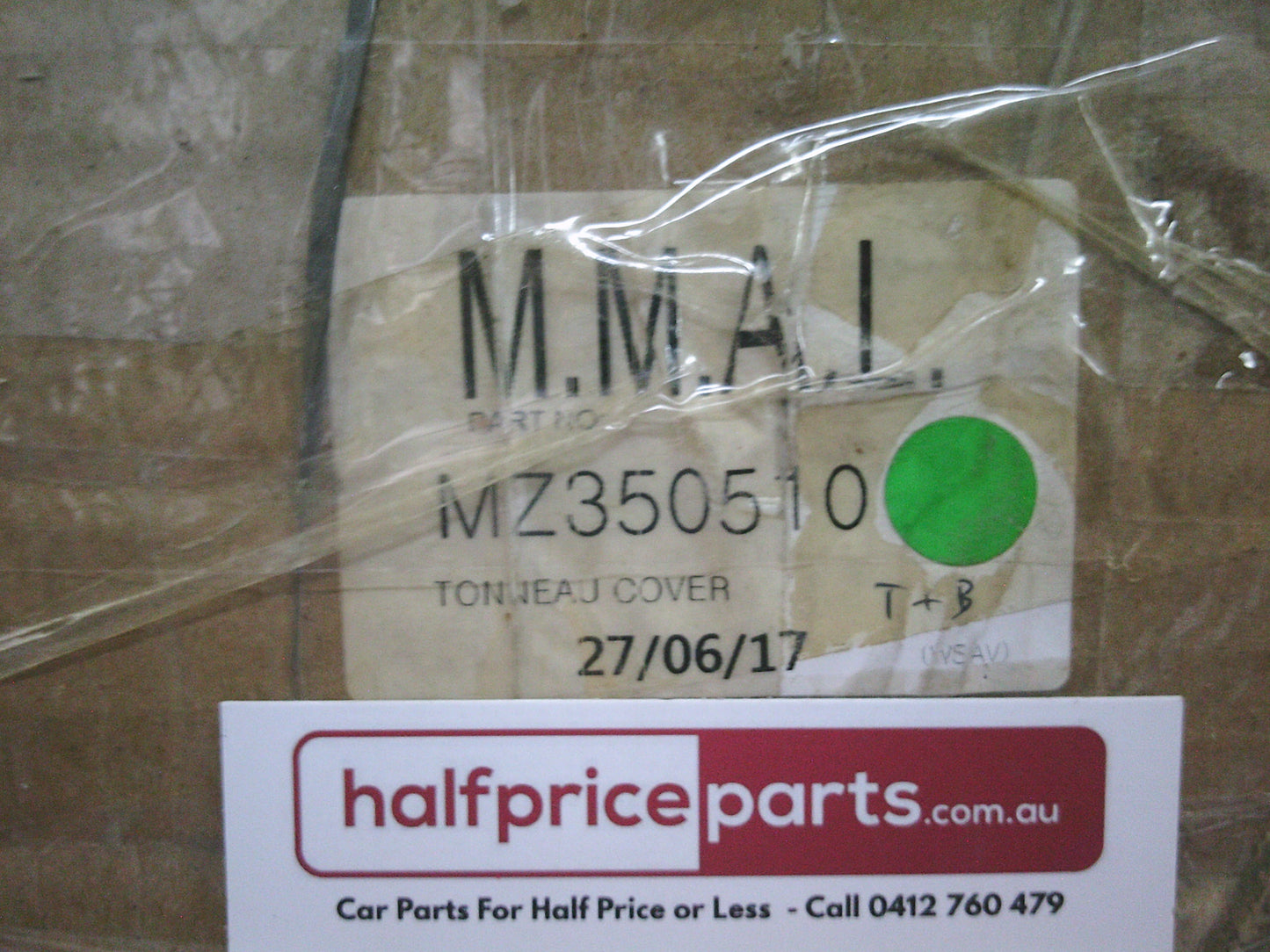 Mitsubishi MQ Triton Genuine Dual Cab Soft Tonneau - New Part