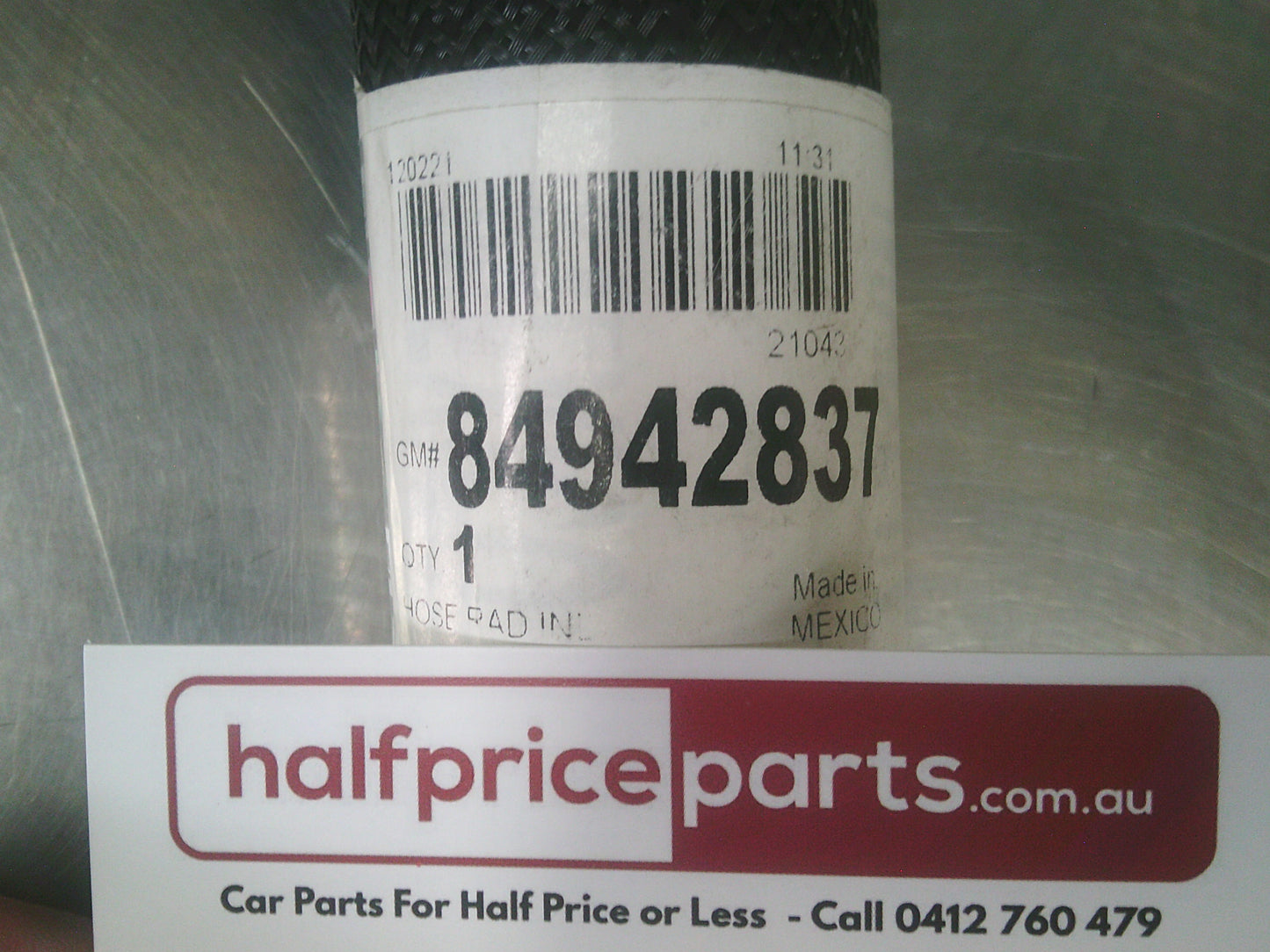 Holden GM Silverado Genuine Upper Radiator Hose New Part