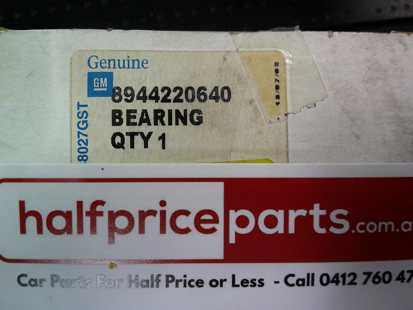 Holden TF Rodeo/Frontera/Jackaroo/RC Colorado Genuine Bearing New Part