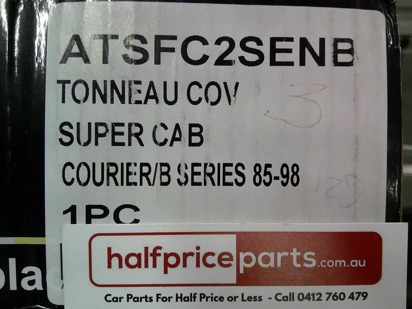 Ford Courier/Mazda B-Series Super Cab Tonneau Cover Kit (Bungee Rope) New Part