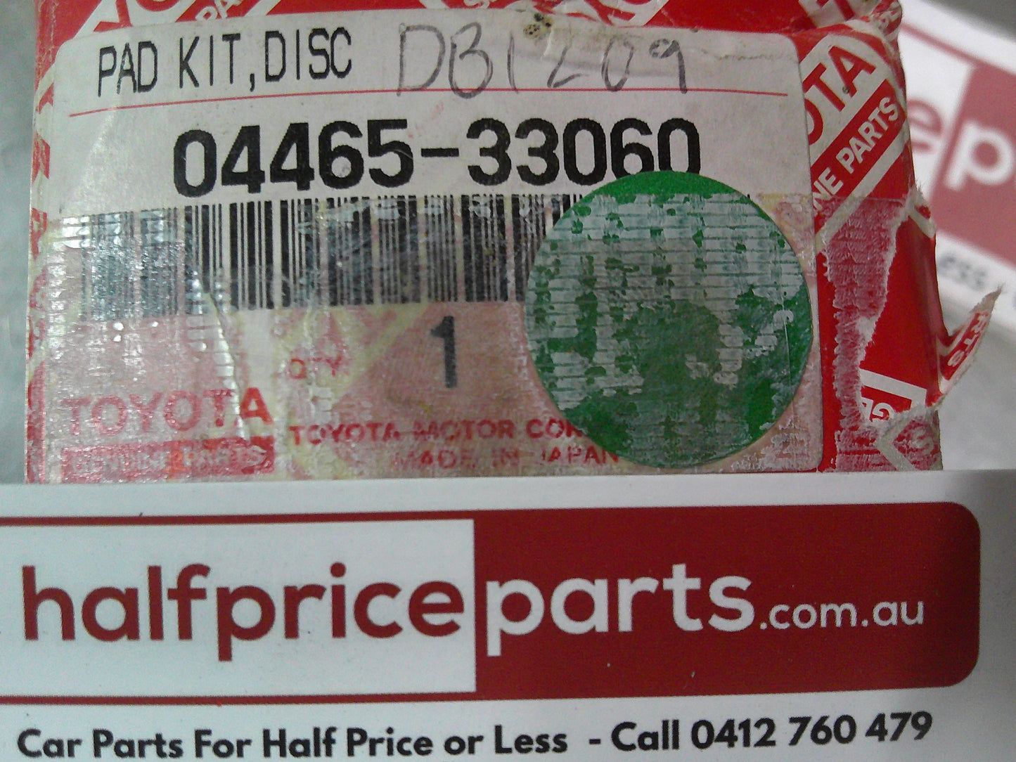Toyota Celica/Avalon/Camry/Lexus Genuine Front Disc Brake Pad Set New Part