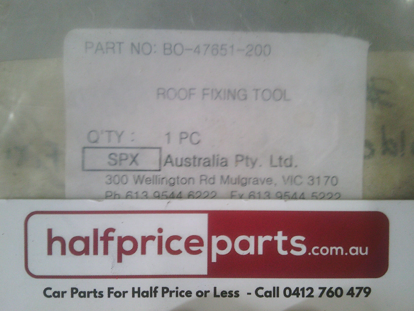 Holden Astra H Cabrio Roof fixing / Remover New Part
