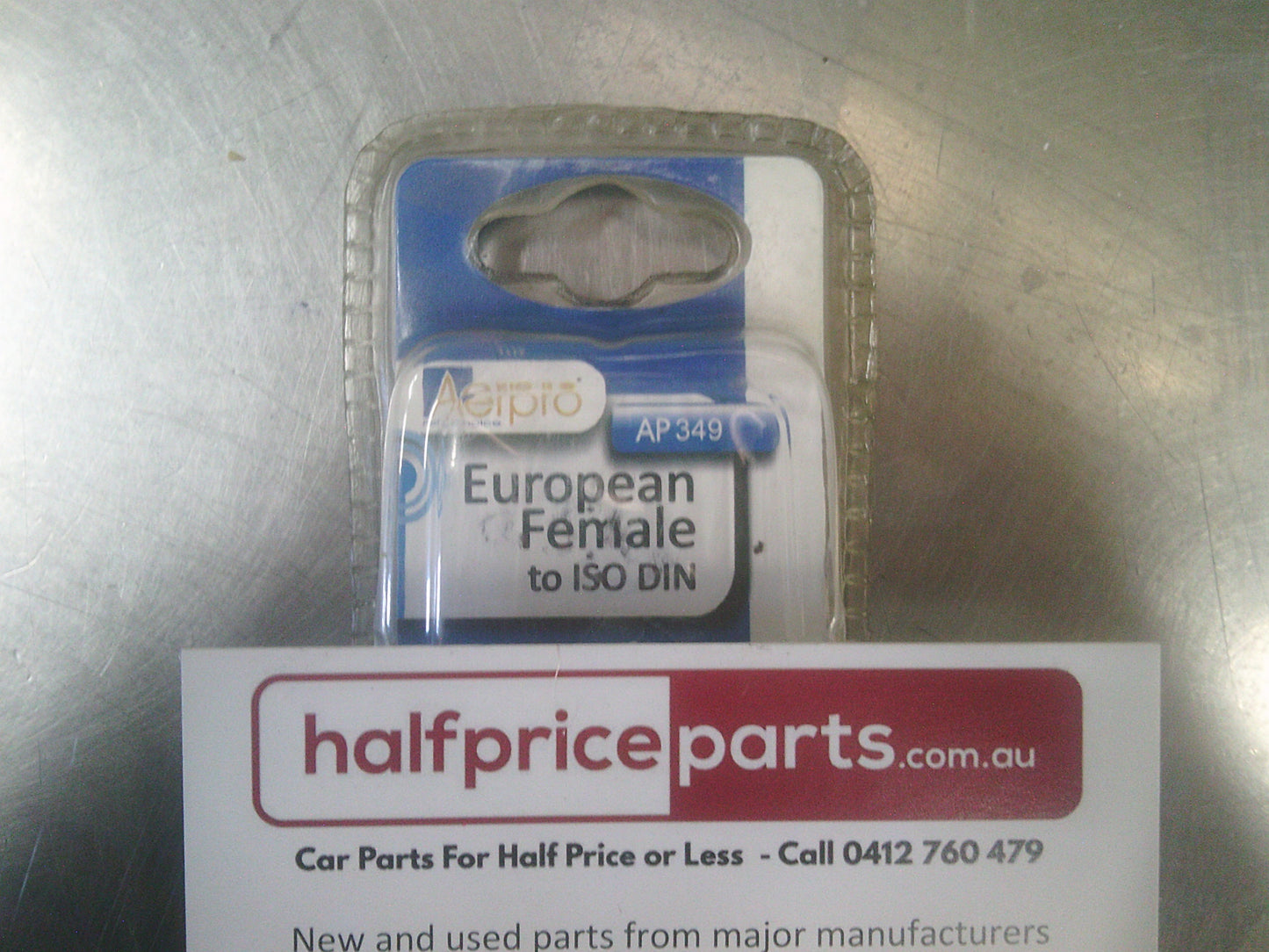 Aerpro European To ISO Pin Antenna Adaptor New Part