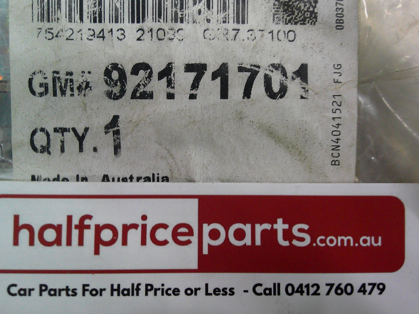 Holden VE/VF Commodore Genuine Front Suspension Strut Shield Rubber Boot New Part