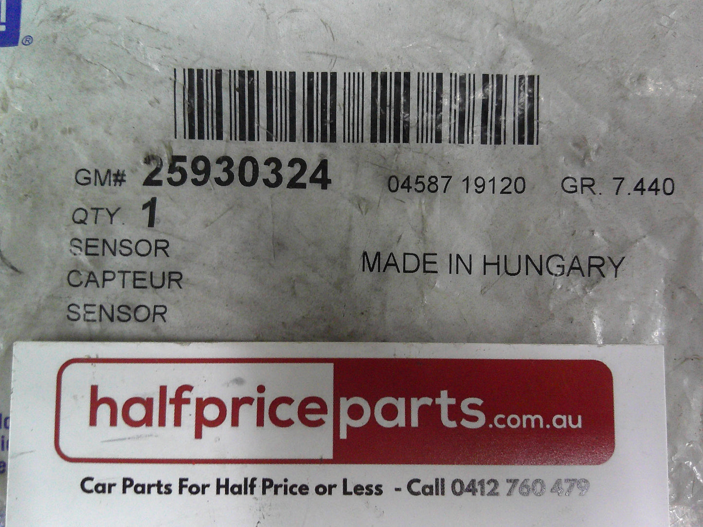 Holden VE Commodore/WM Statesman Genuine Yaw Sensor New Part