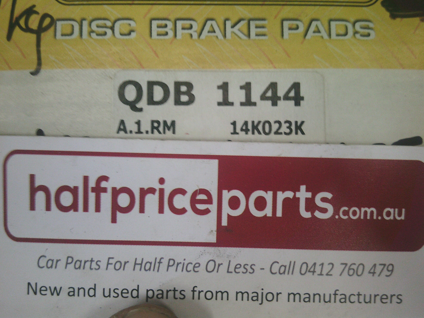 QFM / Bendix Performance Ceramic Rear Set Brake Pads Suits Nissan Skyline / Stagea New Part