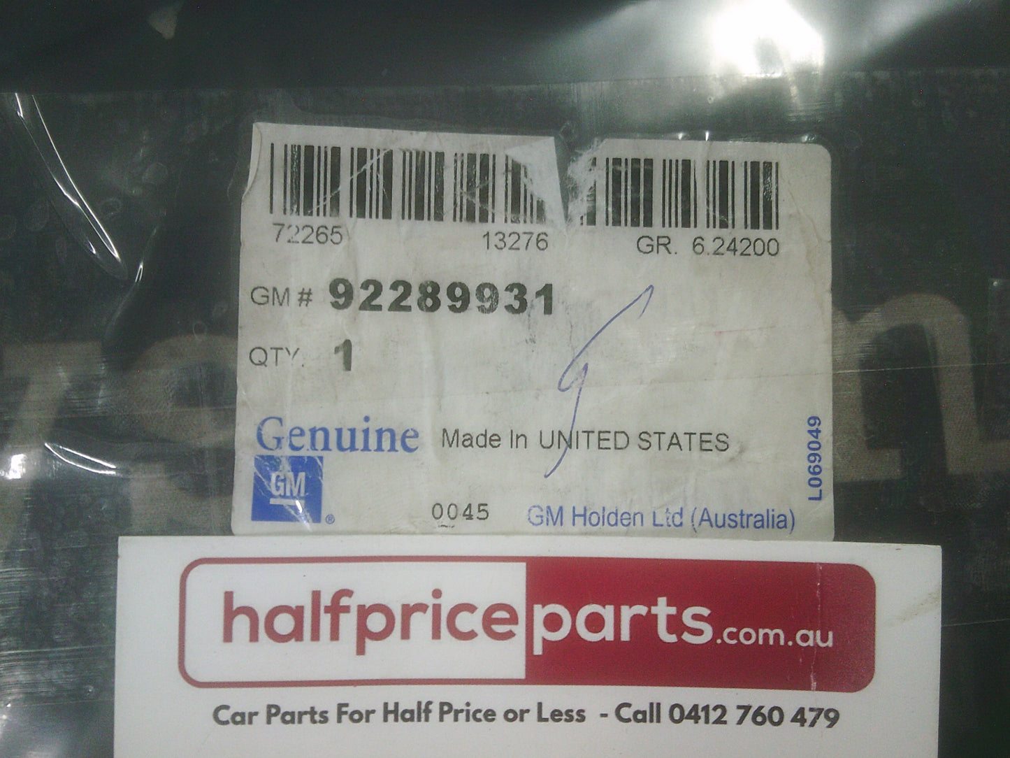 Holden VF Commodore / WN Caprice Genuine Steering Rack Boot New Part