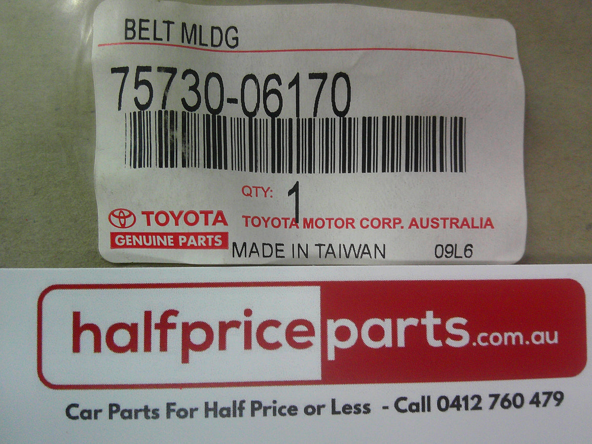Toyota Camry/Sportivo/Aurion Genuine Right Hand Rear Door Chrome Belt Moulding New Part