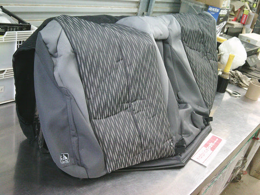 Holden RG Colorado Dual Cab Genuine Rear Seat Back Cloth Trim Assembly New Part