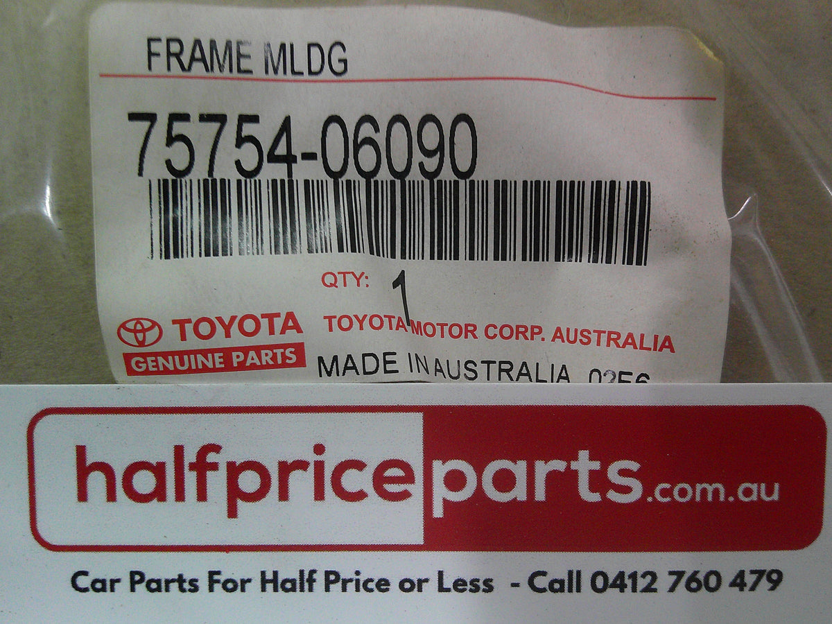 Toyota Camry Sedan Genuine Left Hand Front Door Upper Frame Chrome Window Frame Moulding New Part