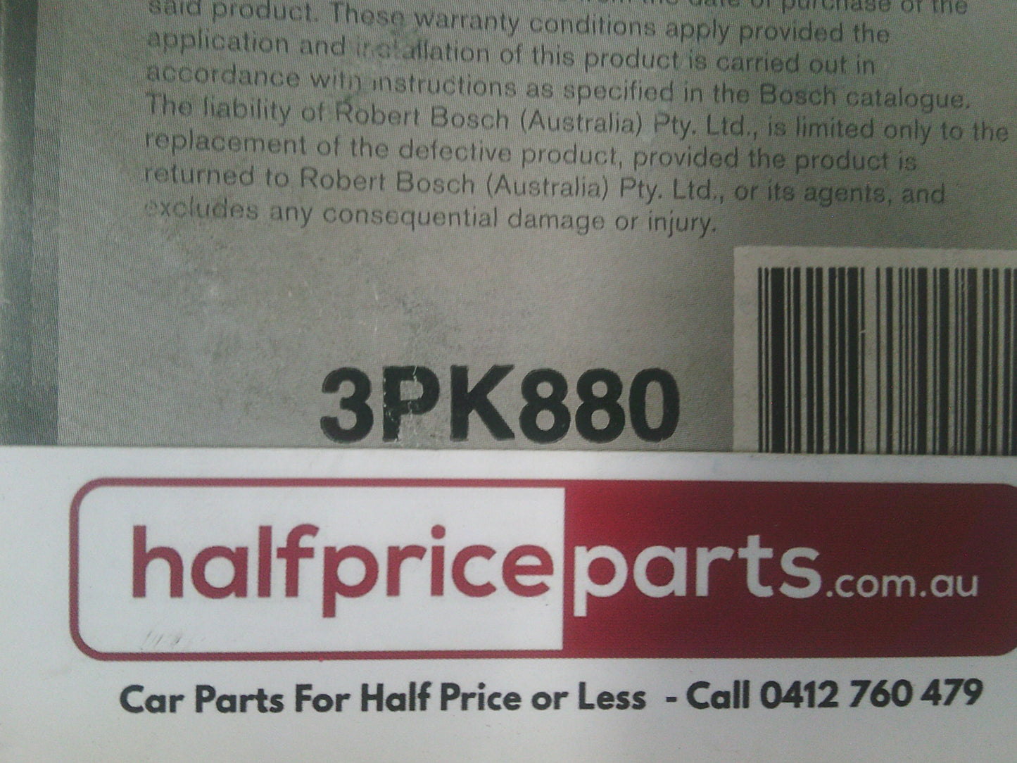 Bosch Multi Ribbed Power Steering Belt Suits Nissan Silvia/200SX New Part