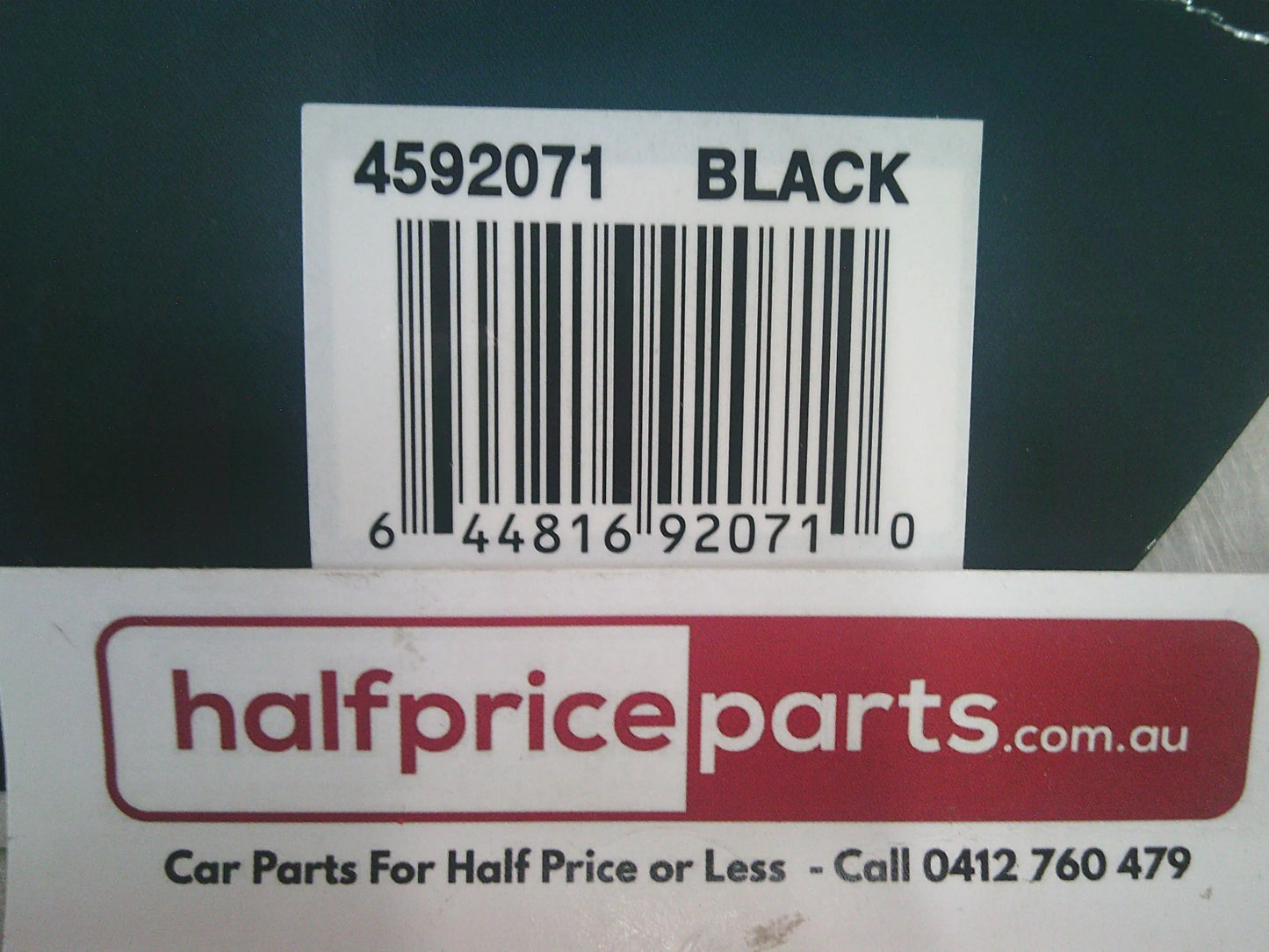 Carfit Second Row Heavy Duty 1 Piece Rubber Floor Mat New Part