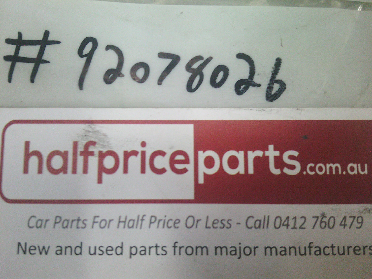 Holden VT Commodore Genuine Right Hand Outer Door Handle Rod - New Part