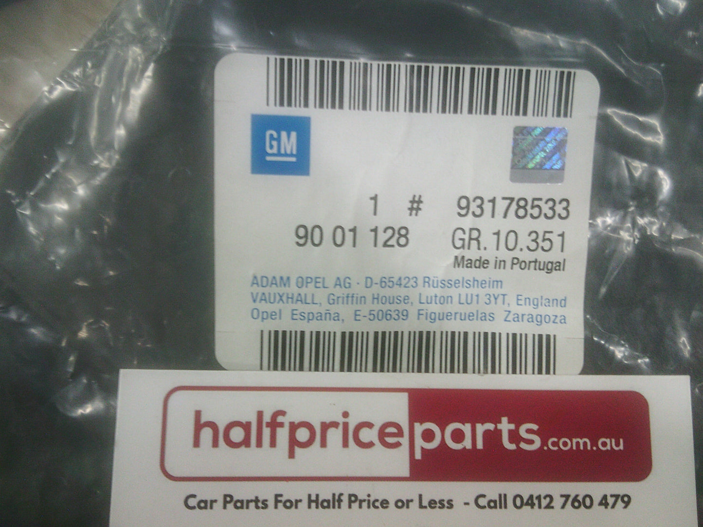 Holden AH Astra Genuine Front Door Lock Barrel New Part