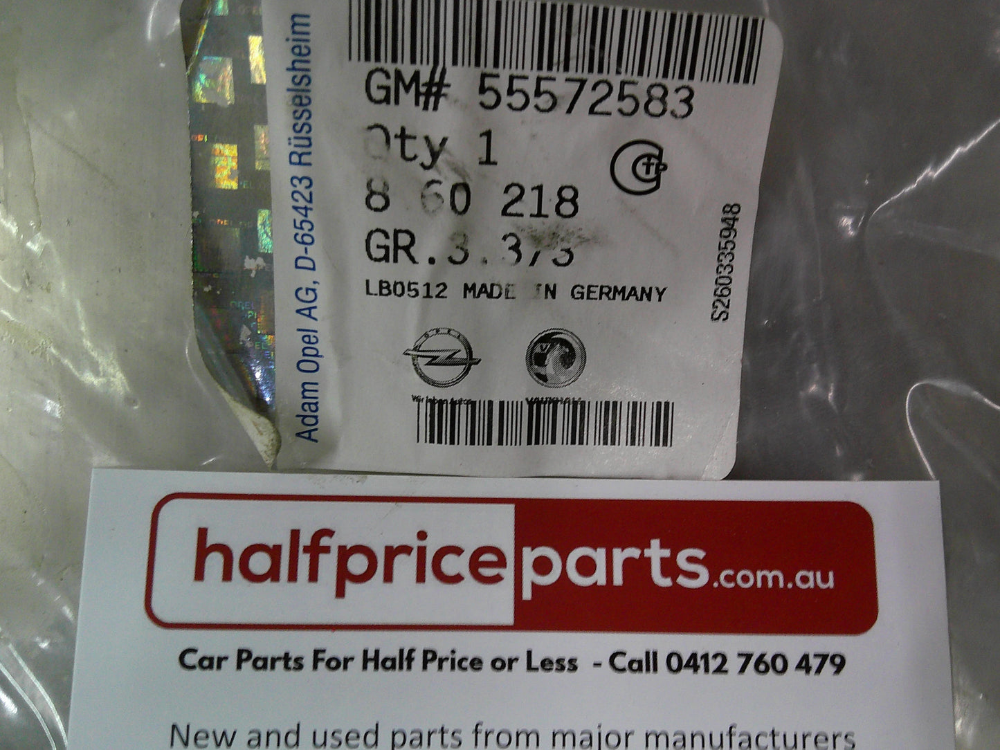 Holden Astra-J/Cascadia/Insignia/Malabu Genuine Turbo Waste gate Heat Shield New Part