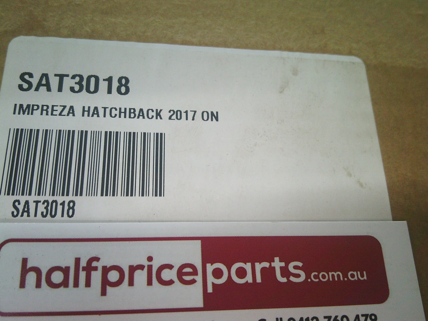 Subaru Impreza Hatch Genuine Roof Cross Bars Kit New Part