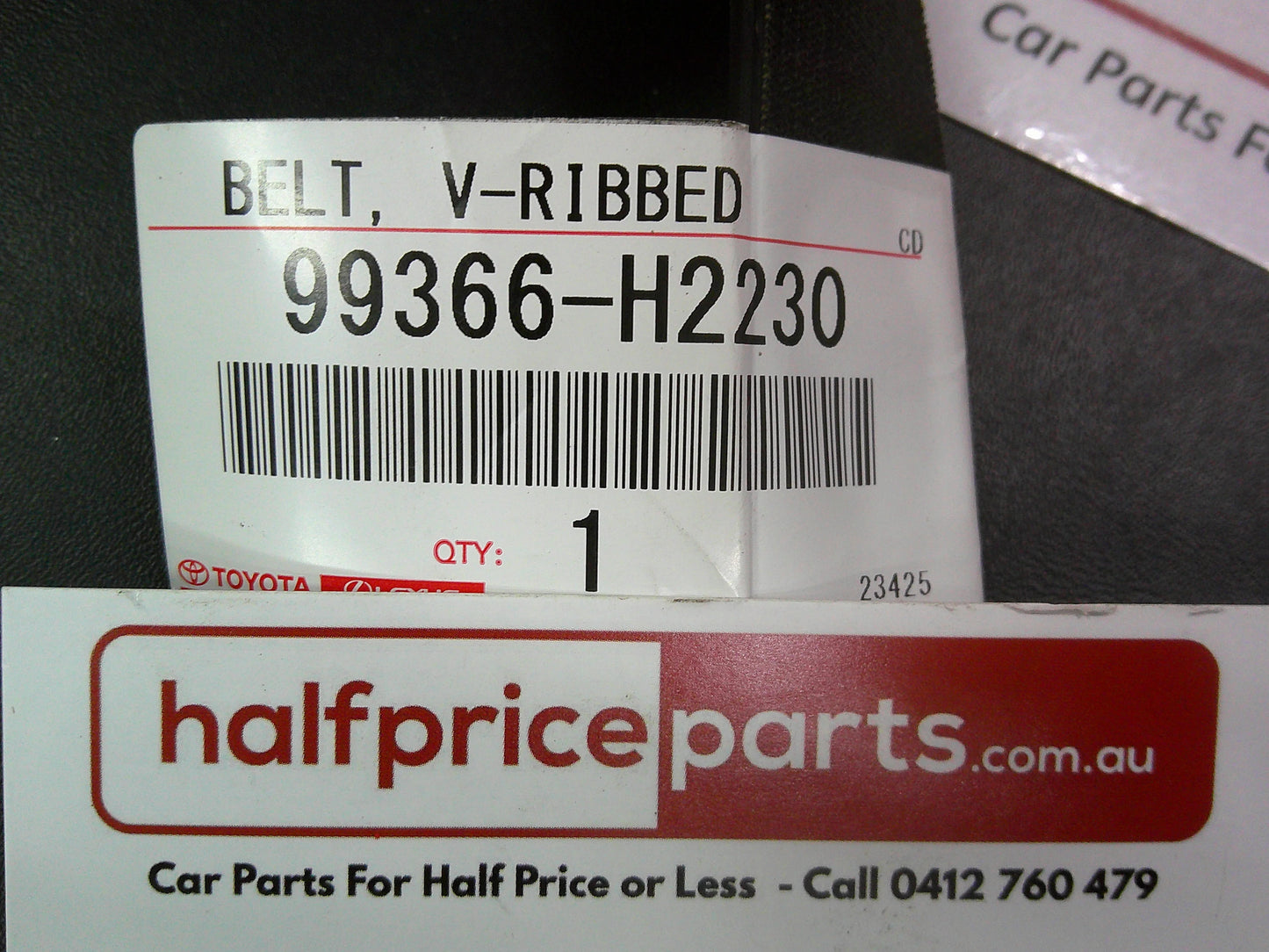 Toyota Genuine V-Ribbed Belt Suits Toyota/Ford/Holden/Jeep/Lexus/SAAB New Part