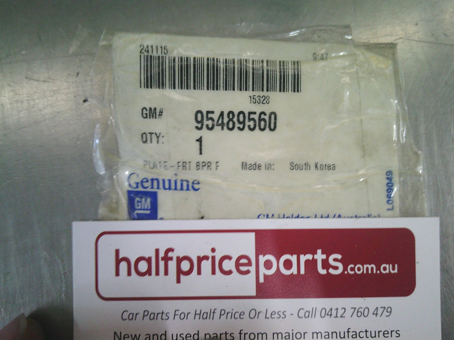 Holden CG Captiva/CG Captiva 7 Genuine Front Bumper Skid Plate Fascia New Part