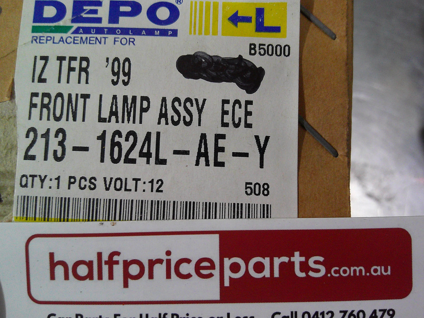 DEPO Left Hand Front Bumper Indicator Suits Holden Rodeo TF New Part