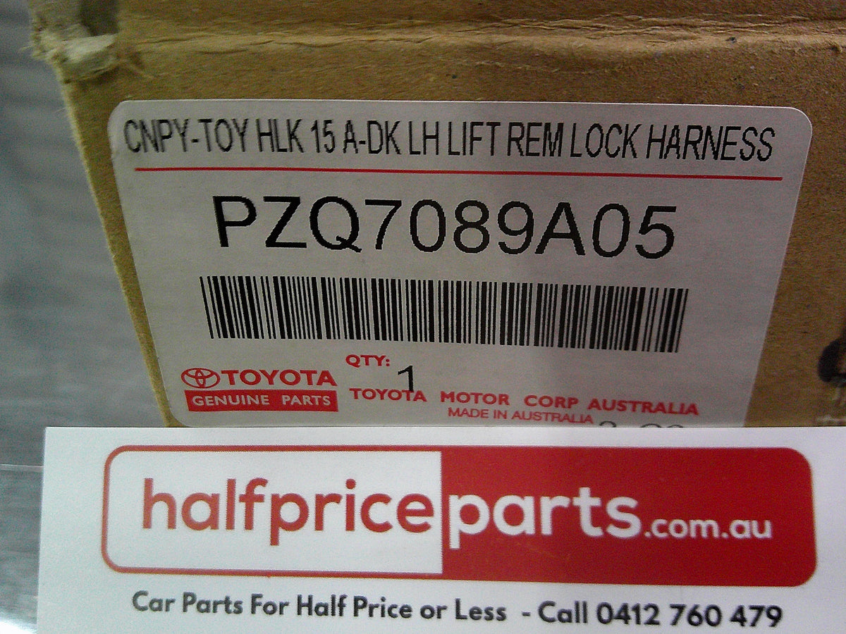 Toyota Hilux SR5 Genuine Canopy Central Locking For Left Hand Window Only New Part