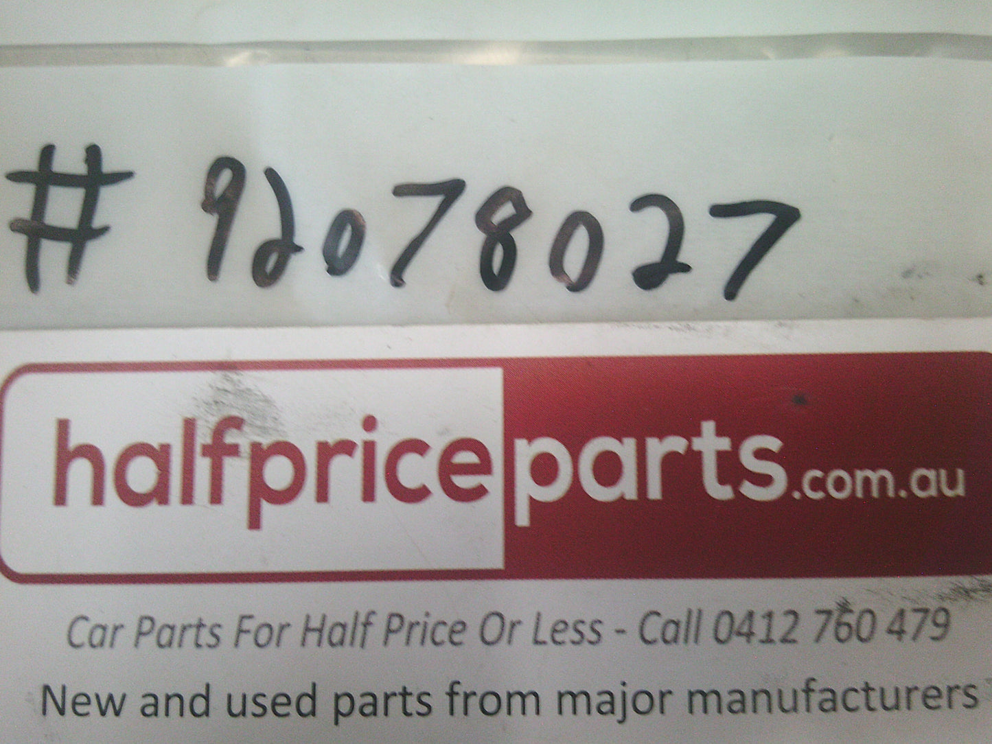 Holden VT Commodore Genuine Left Hand Outer Door Handle Rod - New Part