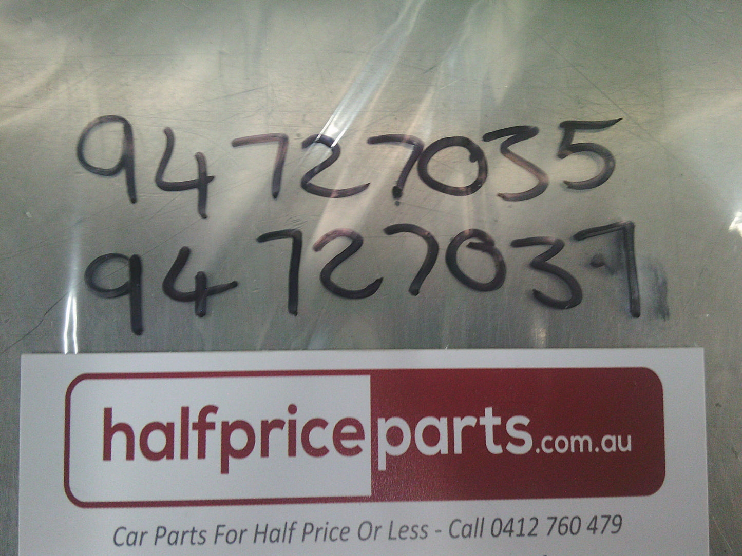 Holden Trailblazer Genuine Left Hand Front Fog Light Bezel and Surround - Used VGC