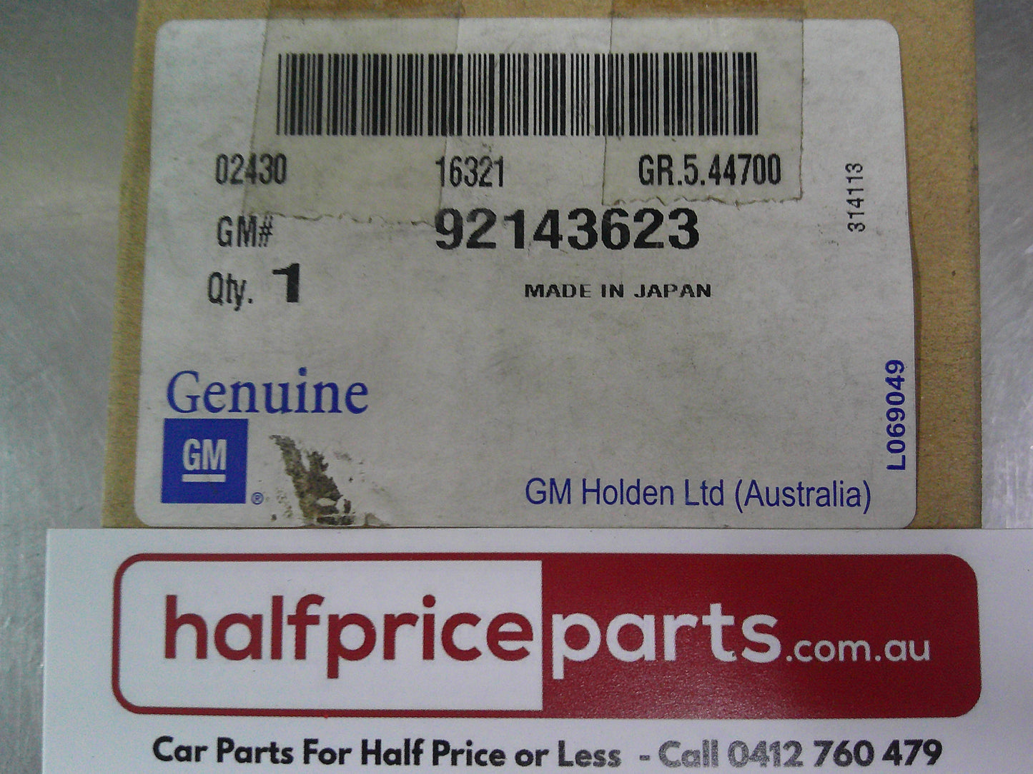 Holden Commodore/Statesman Genuine Rear Axle Front Pinion Bearing New Part