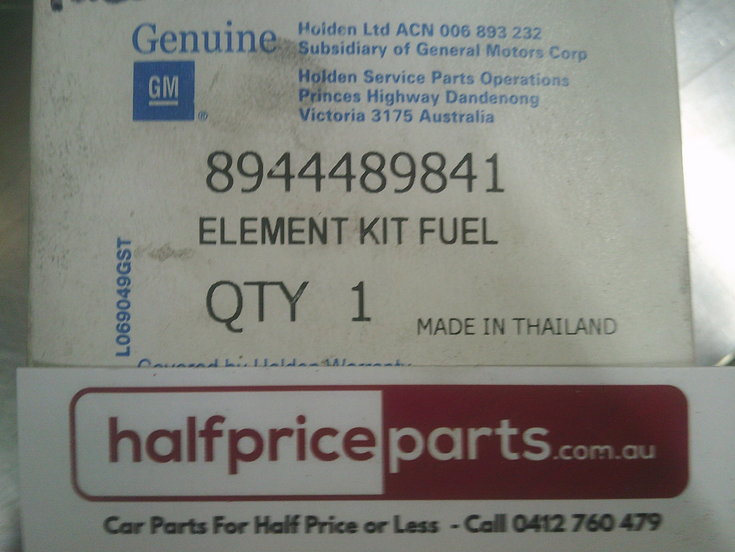 GM Diesel Genuine Fuel Filter Suits Holden/Daihatsu/Great Wall/Isuzu/Nissan/Toyota New Part