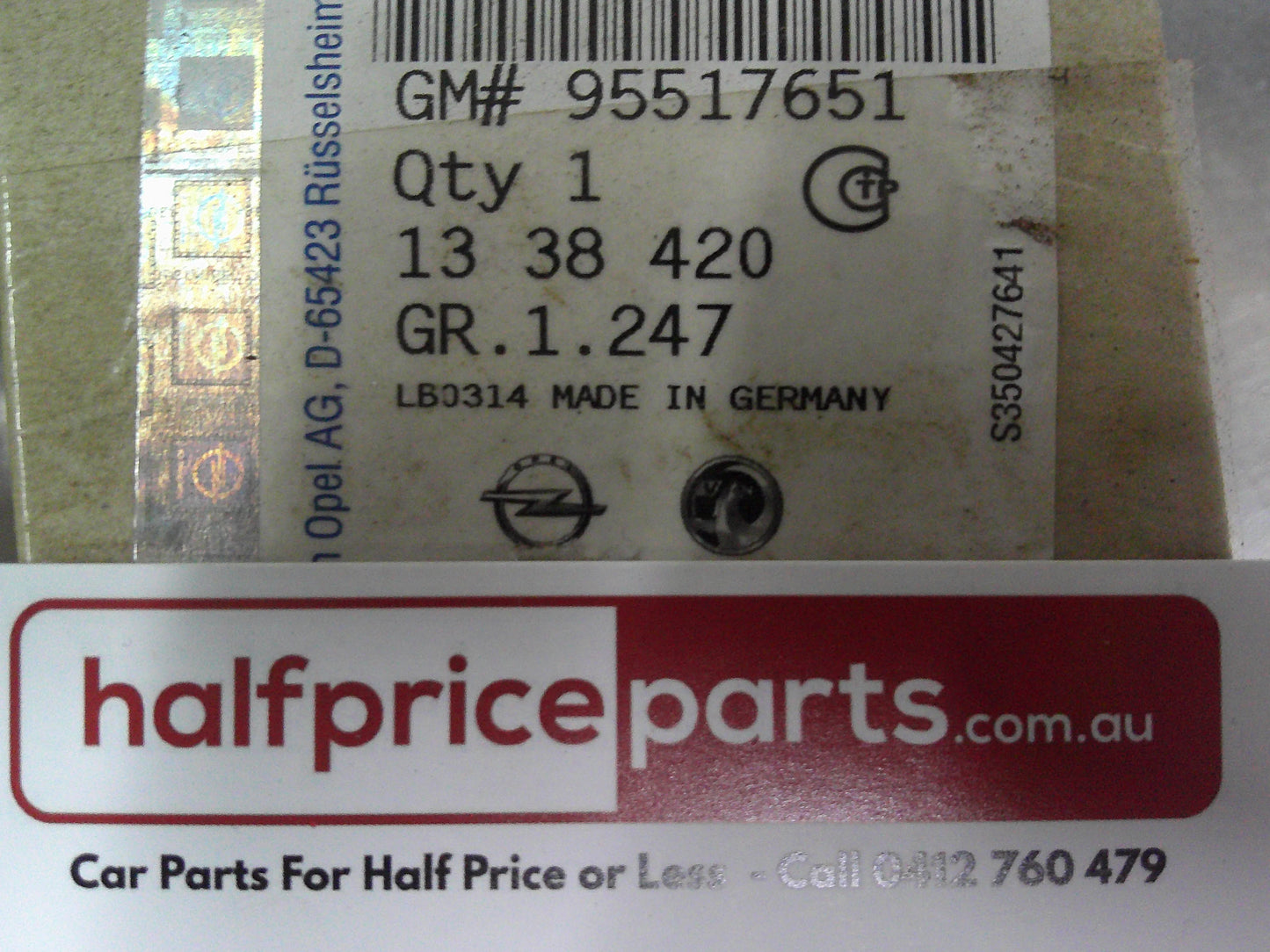 Holden XC Barina Hatch Back Genuine Thermostat And Housing Assembly New Part