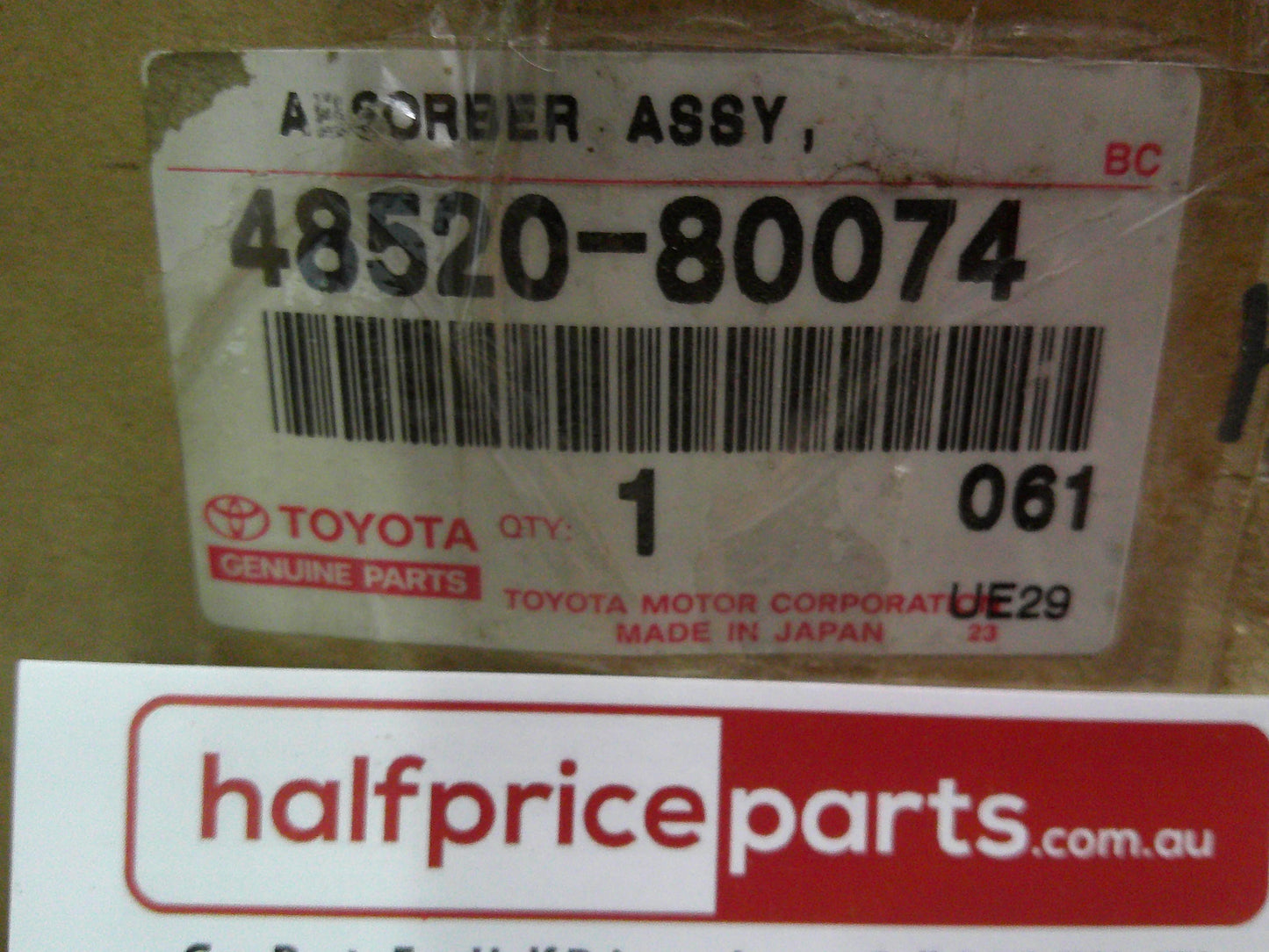 Toyota RAV4/Tarago Estima Genuine Left Hand Front Absorber Assembly New Part