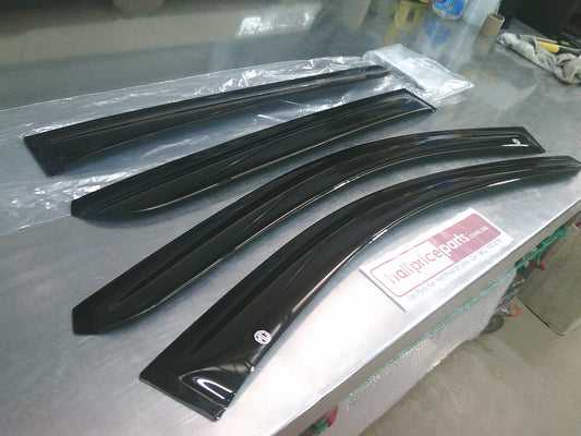 MG ZS/ZST Genuine Tinted Weather Shields Front & Rear Kit New Part