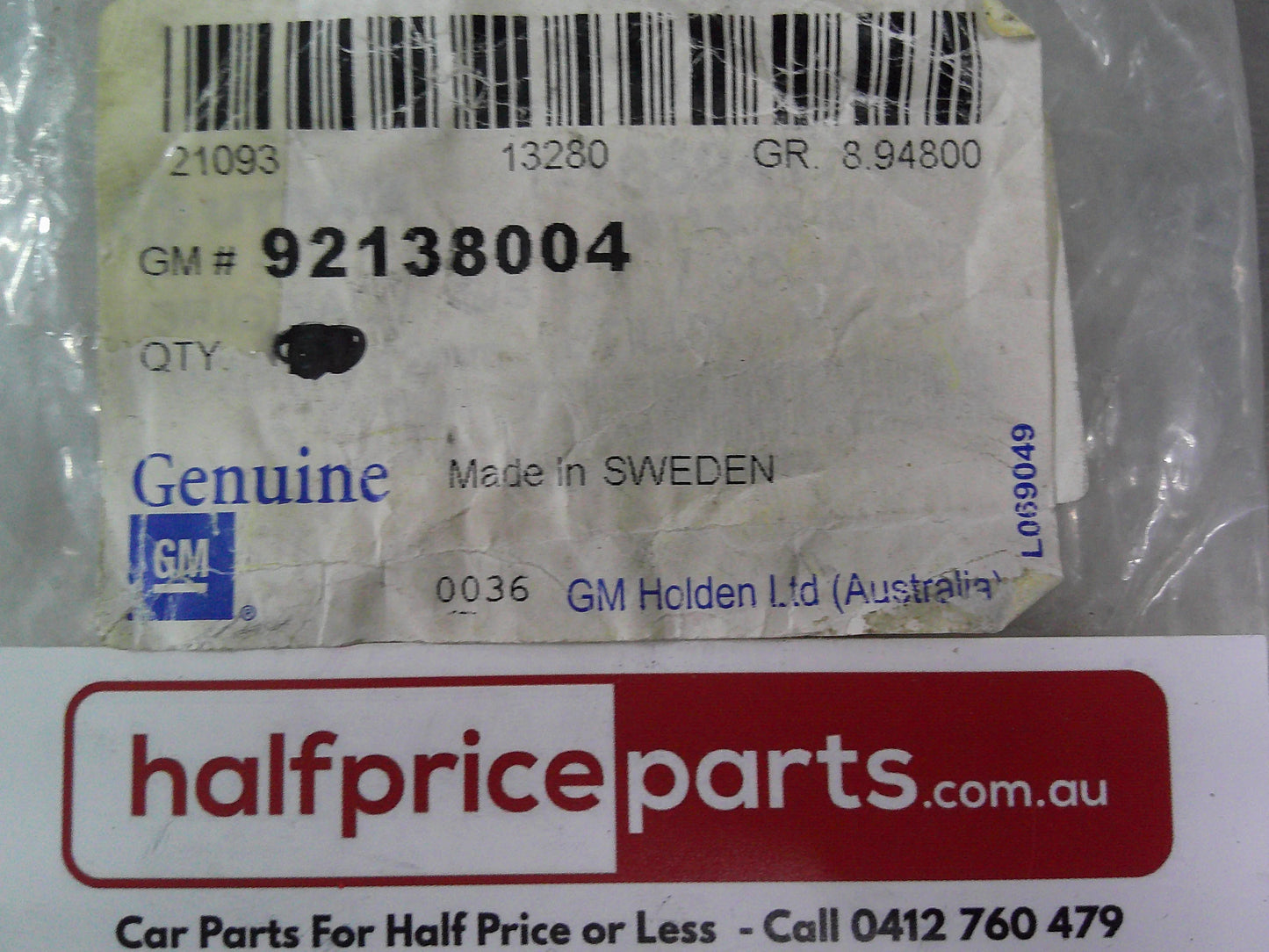 Holden WH Caprice Genuine Surge Tank Over Flow Hose Clamp New Part