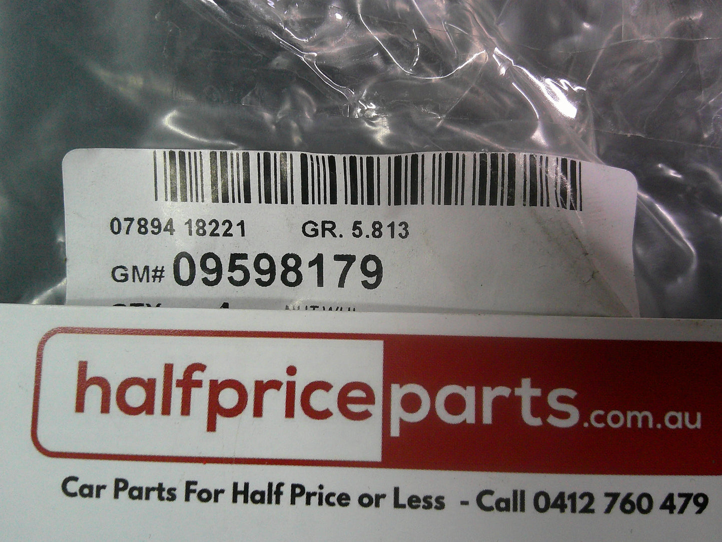 Holden EM Malibu Genuine Stainless Steel Wheel Nut New Part